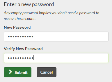 Enter password